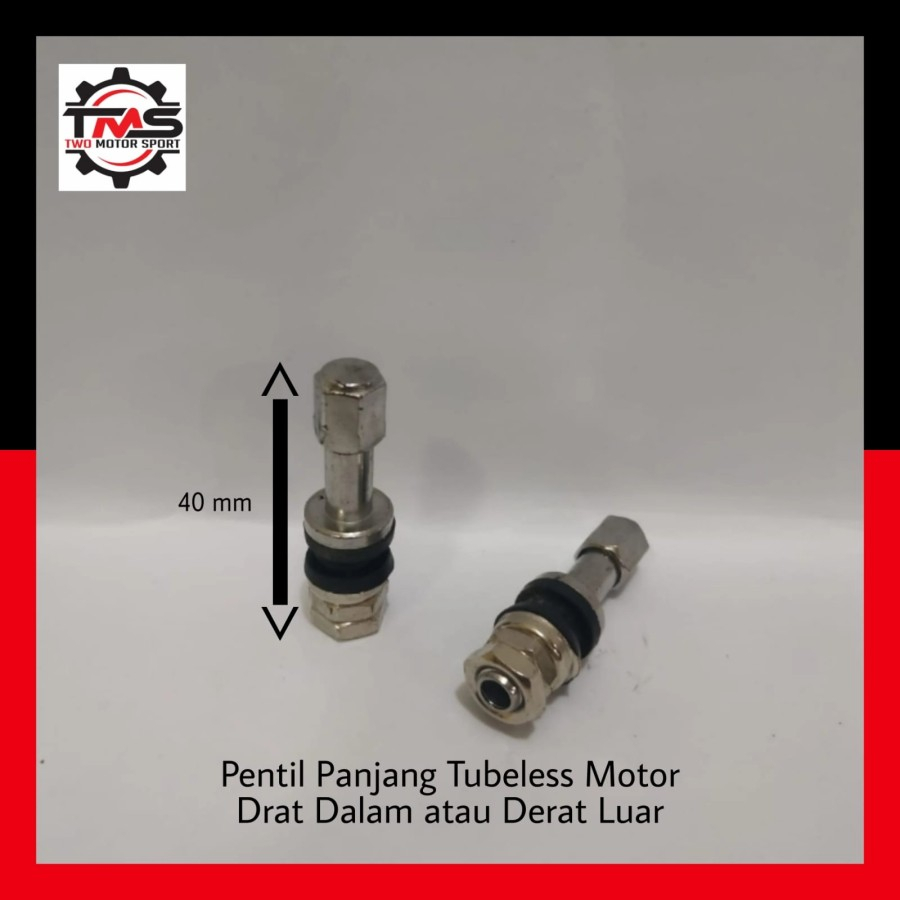 GROSIR PENTIL PANJANG BAN TUBELESS MOTOR DRAT LUAR DRAT DALAM