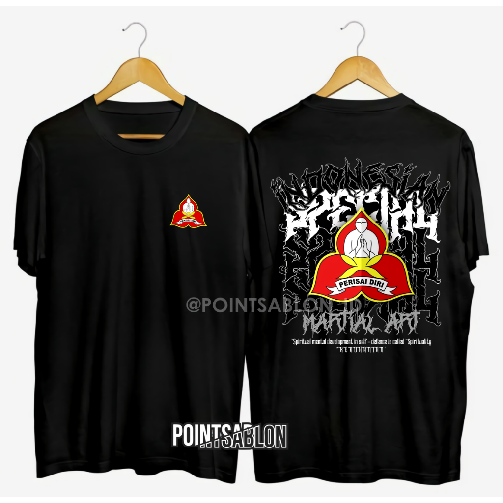 KAOS PERISAI DIRI PENCAK SILAT BAJU PERISAI DIRI 155 KEREN BAHAN DISTRO
