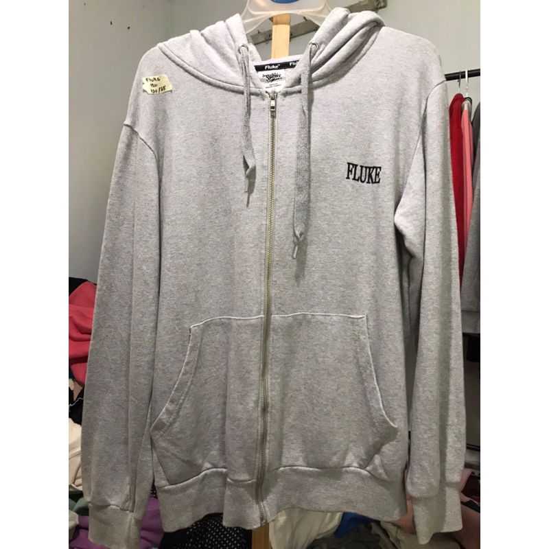 Preloved fluke hoodie zipper