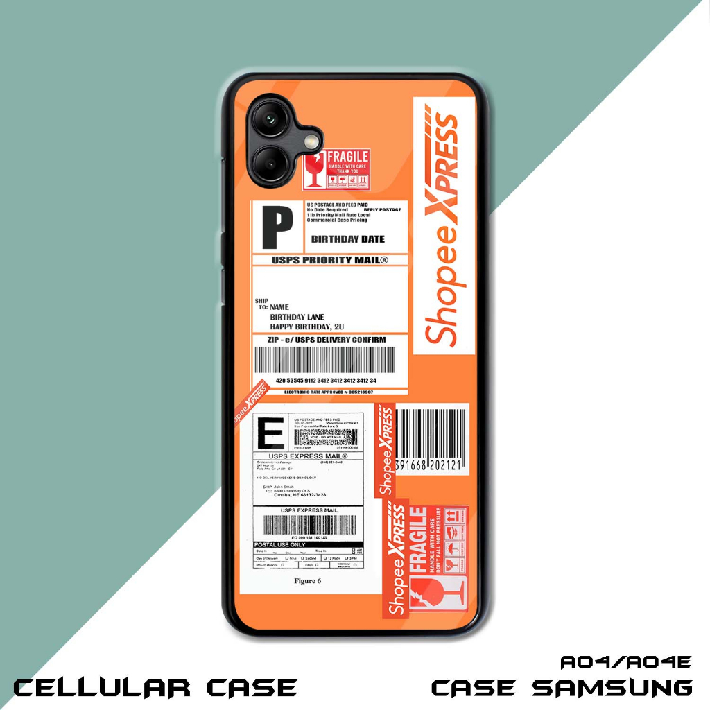 Case Glossy HD Samsung A04 A04E M04 [CS05] Expedisi Aesthetic Grafiti Casing Kilau Hardcase Hp Samsu