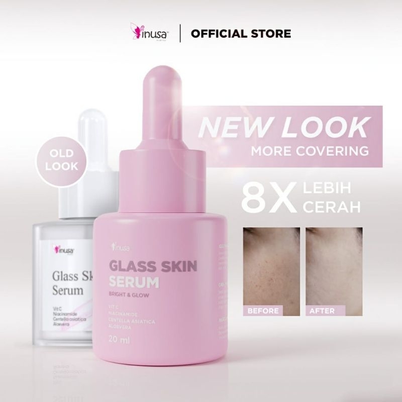 Serum Glass Skin for Normal to Dry Skin Inusa Skincare