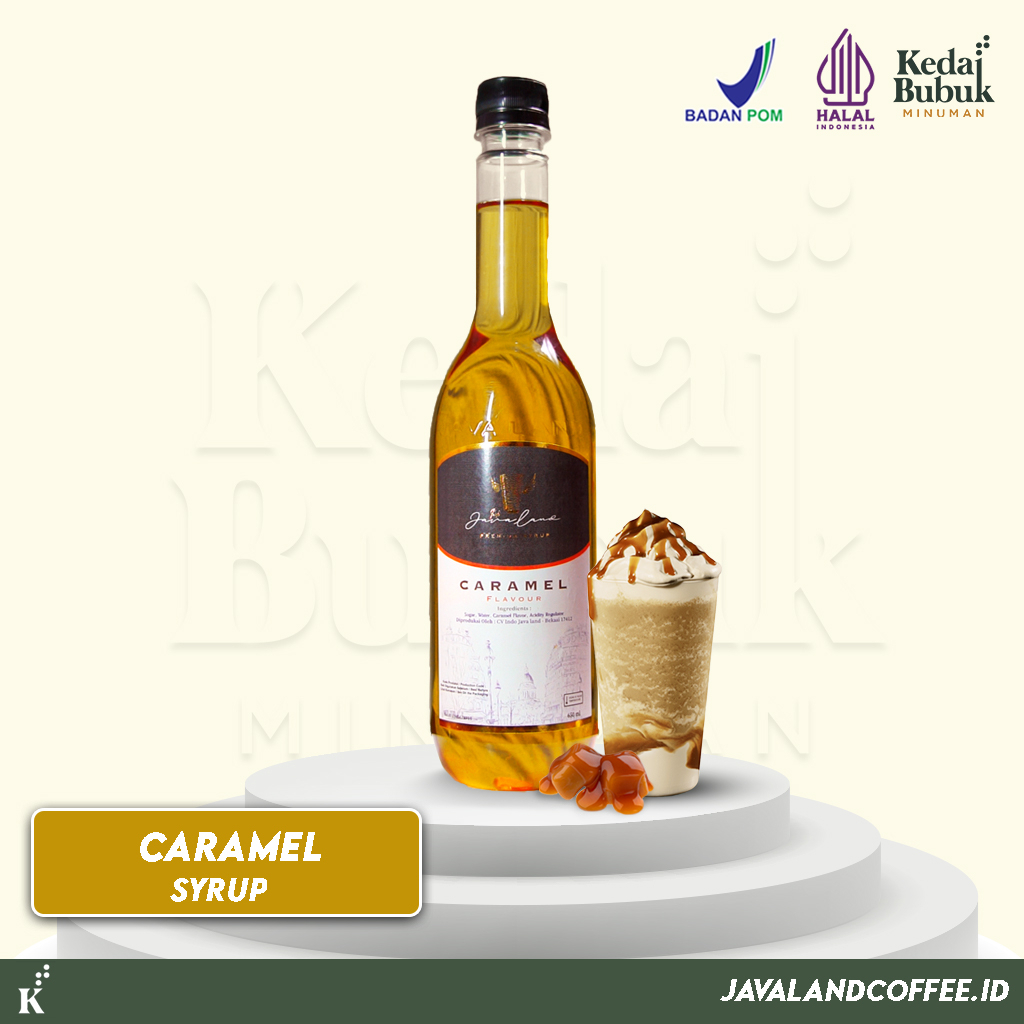 

Javaland Syrup / Sirup Rasa Caramel / Karamel 620ml - Premium