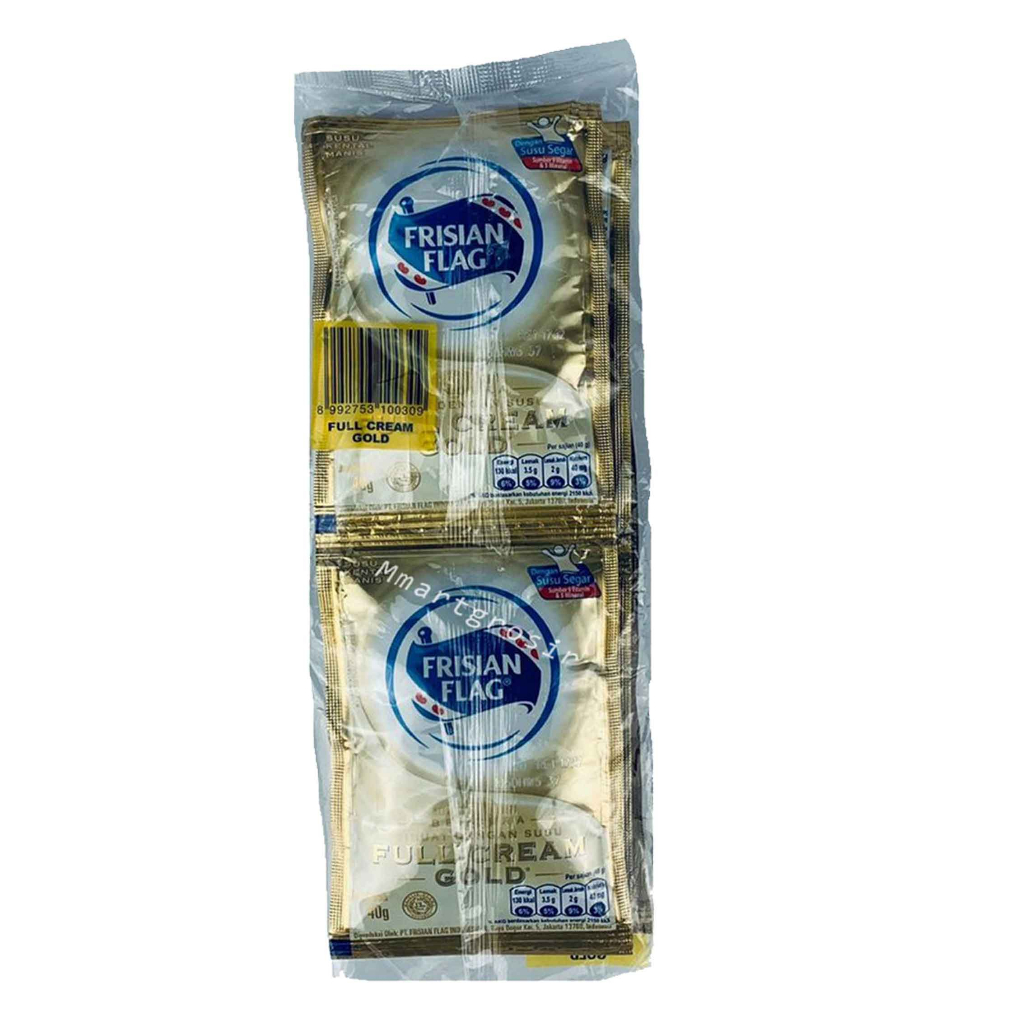 SUSU KENTAL MANIS FRISIAN FLAG FULL CREAM GOLD 38g