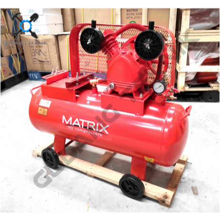 Mesin Kompresor Angin 1Hp Kapasitas 83 Liter MTX2065 MATRIX / Air Compressor Udara 1 Hp 83Liter MTX 2065 MATRIX