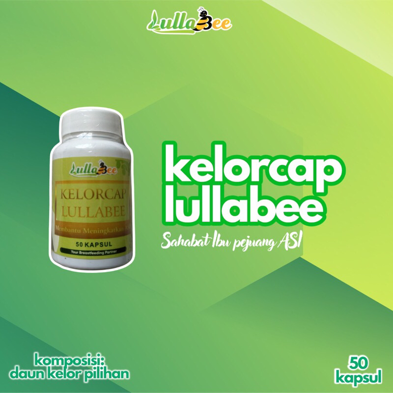 Kelorcap Lullabee - Asi Booster Kapsul daun kelor