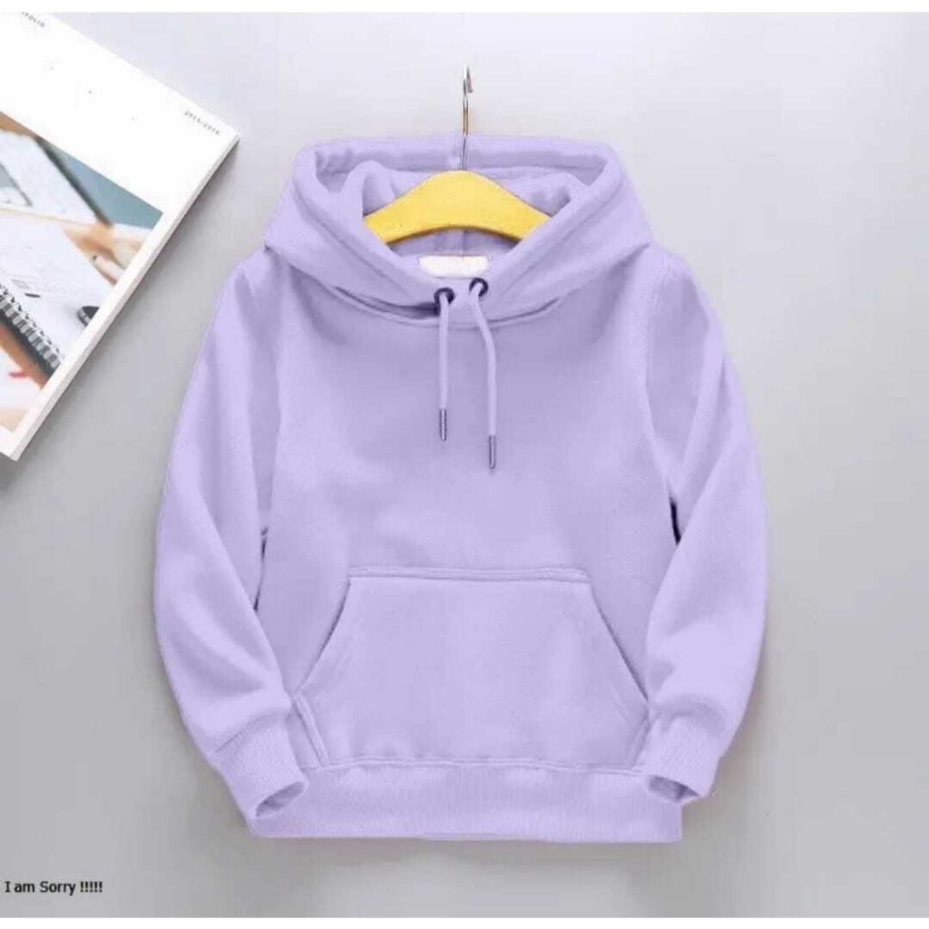 sweater hoody anak pria wanita unisax usia 2 sampai 12 tahun cod bayar di tempat