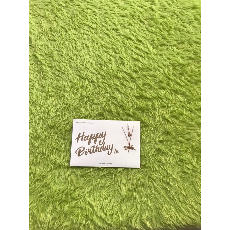 Jeno 2020 Birthday Necklace (SM Merch)