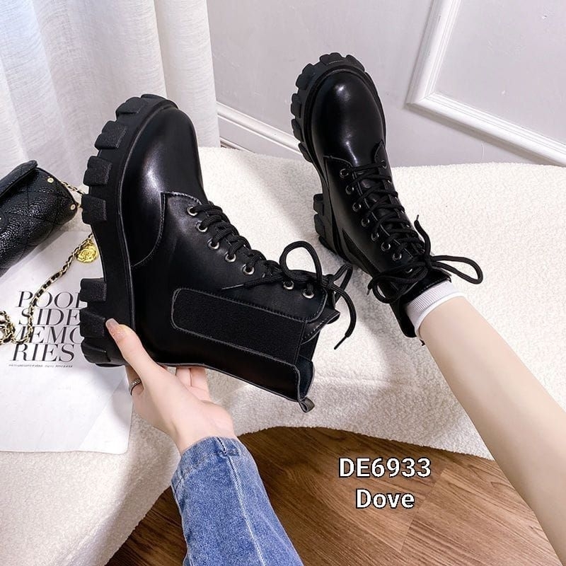 Combat Boots Ladies Korea DE6933