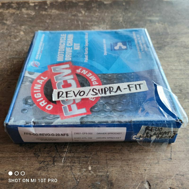 Gear Set Honda Supra Fit Old Revo 100 Original Honda FSCM