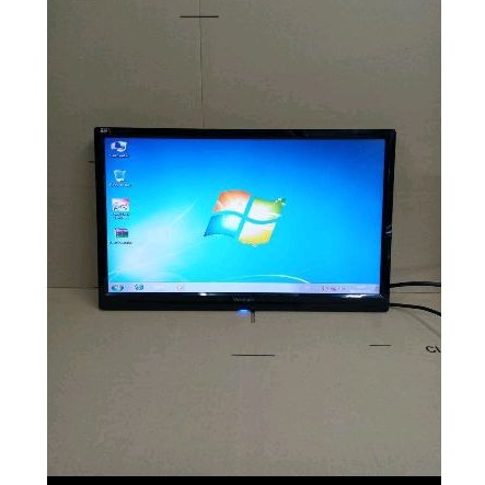 MONITOR VIEWSONIC 22 INCI LED MINUS TANPA KAKI MURAH.LENGKAP DUS
