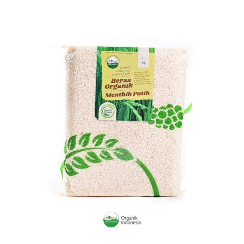 

Lingkar Organik Beras Putih Organik Menthik Susu - 1 kg