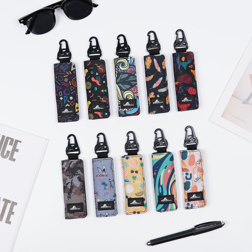 Foxsories - Gantungan Kunci Kendaraan STNK Mini Motif Motor Mobil