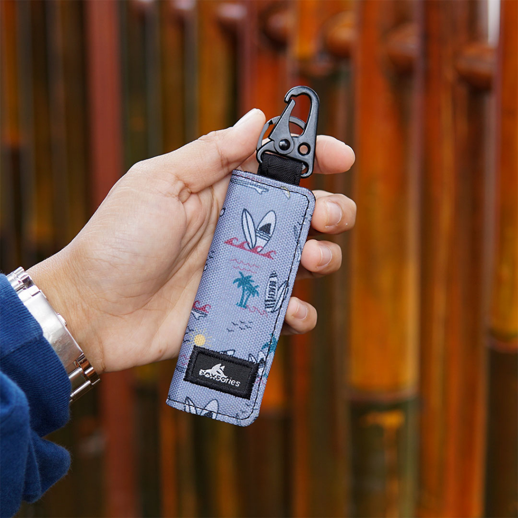 Foxsories - Gantungan Kunci Kendaraan STNK Mini Motif Motor Mobil