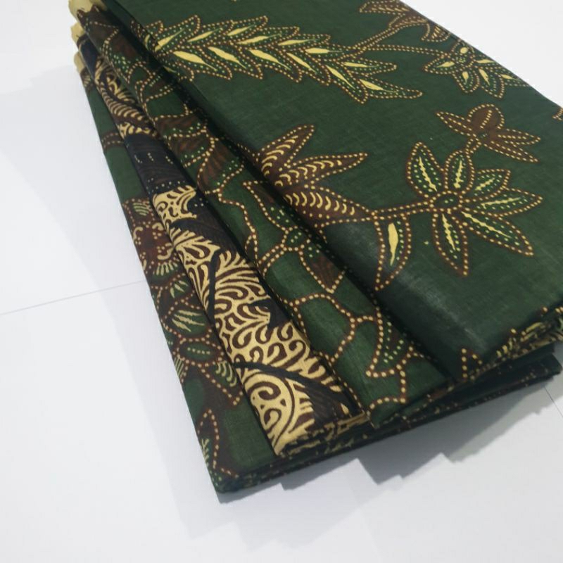 KAIN BATIK BANYUMASAN / KAIN BAHAN SOGA KUNING / KAIN BATIK UKEL SEKARJAGAD