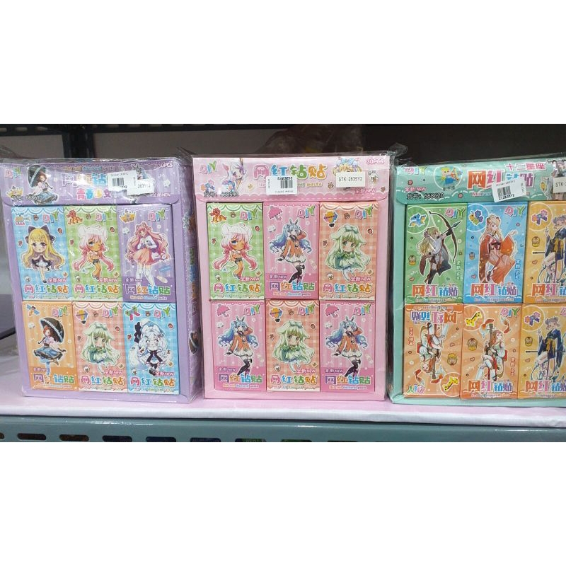 Stiker Diamond DIY|Gantungan Kunci Momo|Stiker MOMO