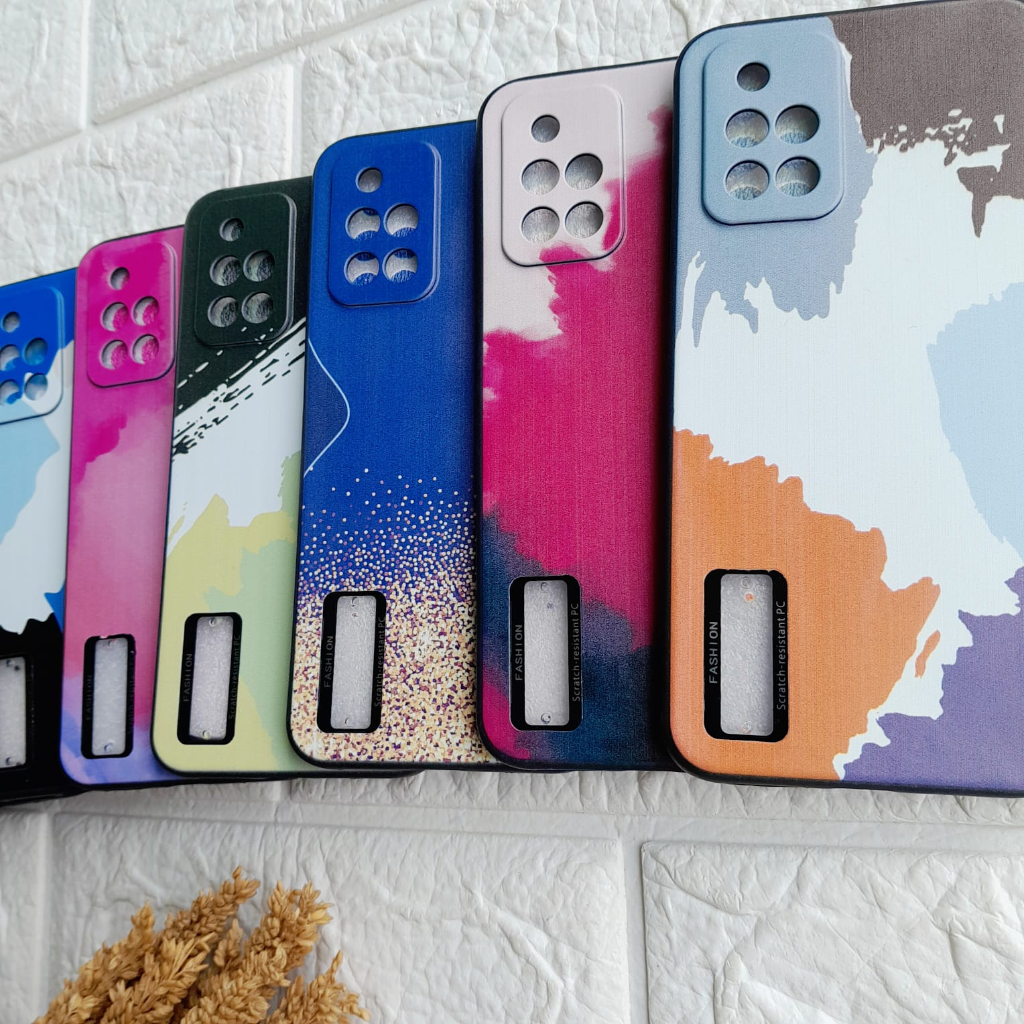 Case Softcase Casing Silikon Karakter Abstrak Warna IPHONE 6 7 8 XR 12