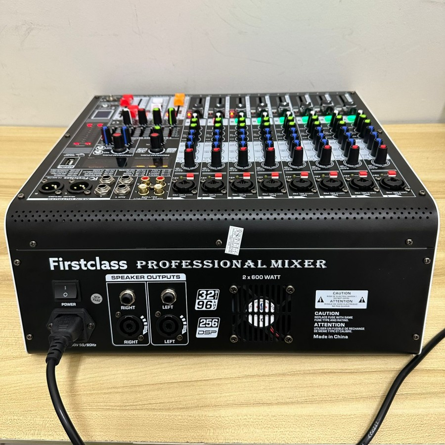 POWER MIXER FIRSTCLASS FC 809 PM / 809PM / FC809 PM (ORIGINAL)600w x 2