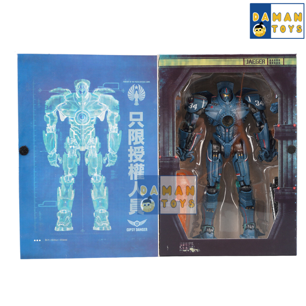 Action Figure Pacific Rim Neca Gipsy Dancer Robot