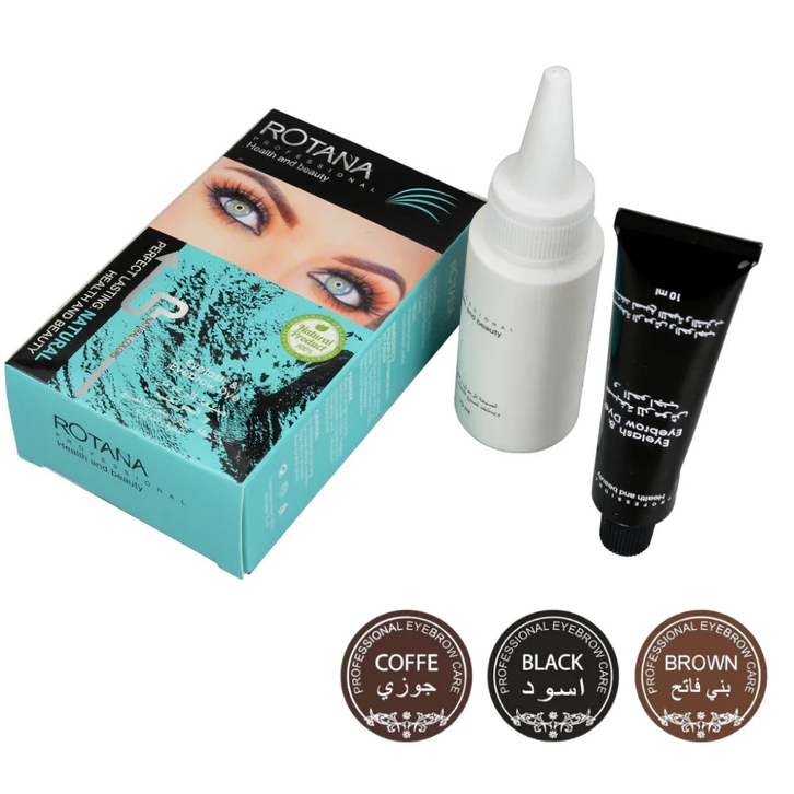 JW Black Tint Lash &amp; Eyebrow / Cat Pewarna Bulu Mata dan Alis /Brow Dye ROPTANA/SABBUHA