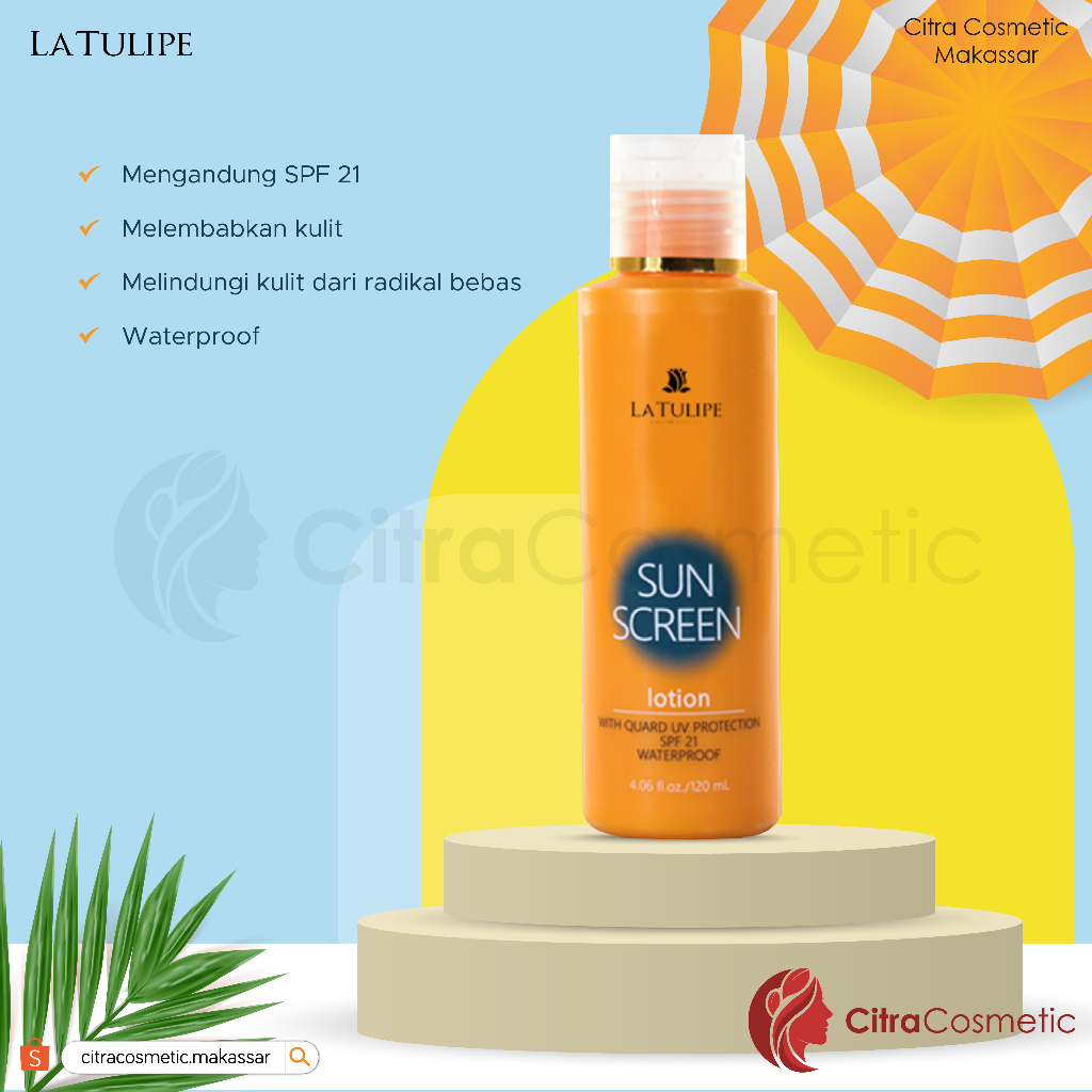 La Tulipe Sunscreen Lotion 120 Ml