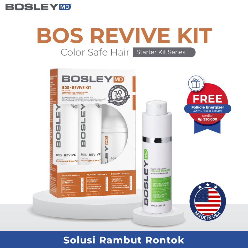 BosleyMD BOSRevive Color Safe Starter Kit - Haircare Original