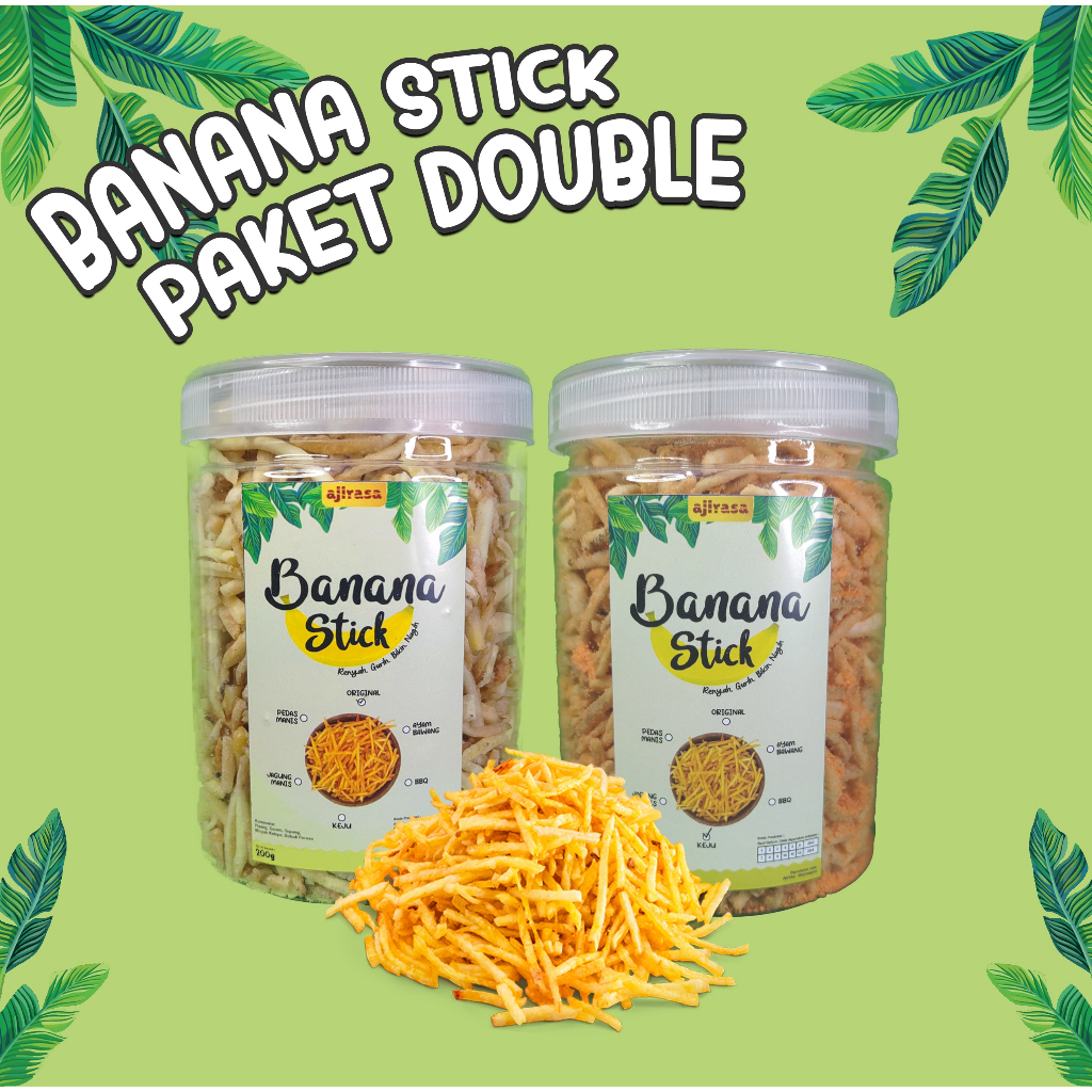 

2 PCS BANANA STIK 250 GRAM