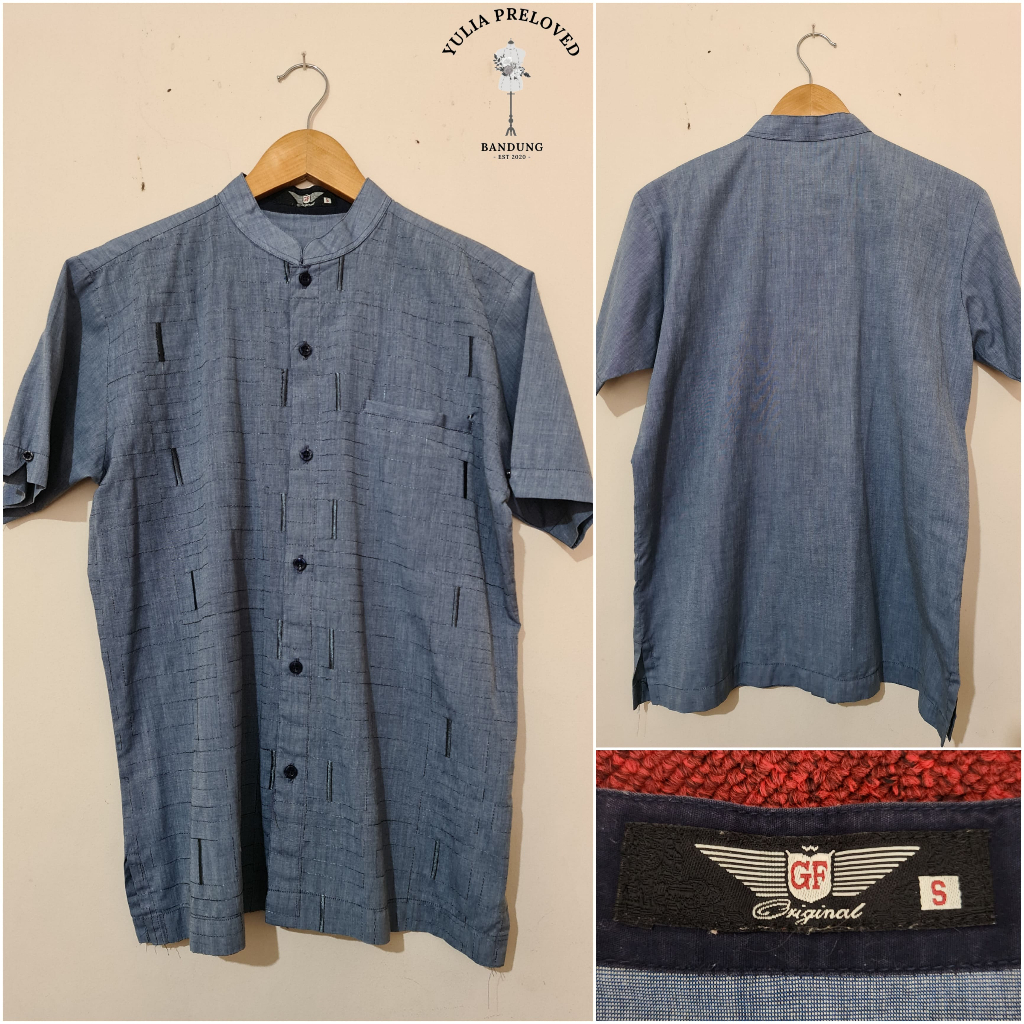 Kemeja GF Original Biru