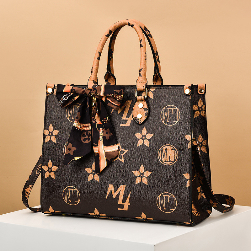 MV_Marvelouz MV137916 Tas HANDBAG Motif Wanita Casual Modis Ada Syal Cantik Terbaru 1kg bisa 1 tas supplier tas import CR7916