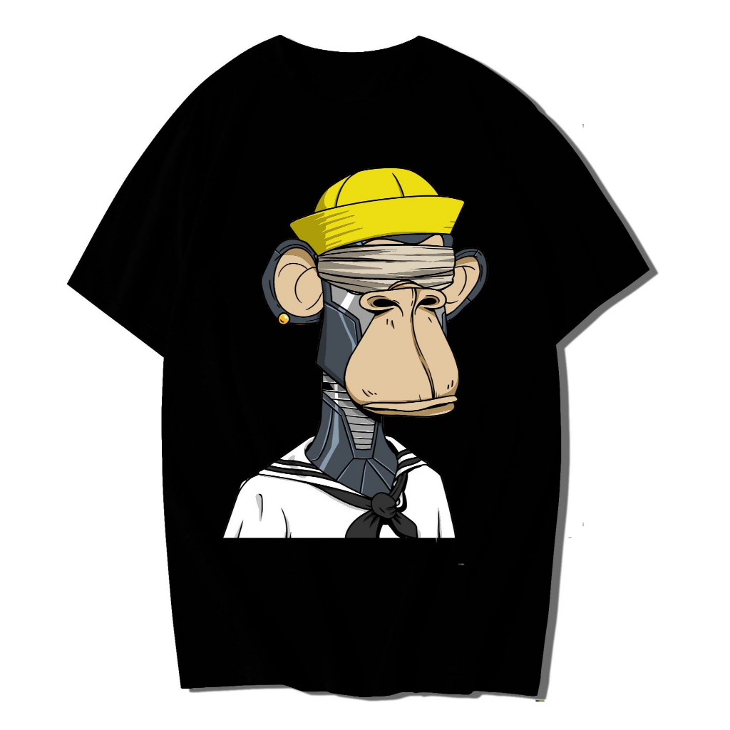 Oblong T-shirt nft BAYC / Kaos Nft APE002