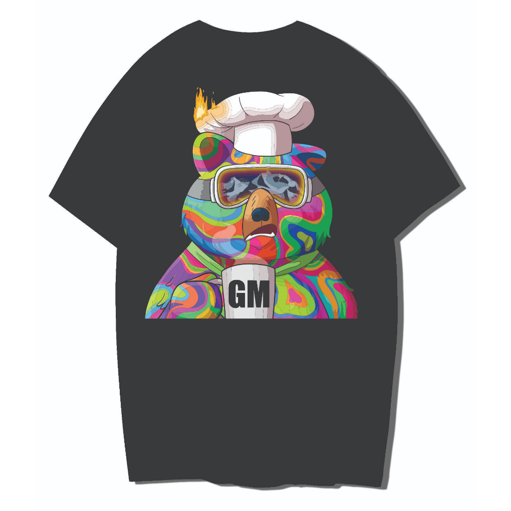 Oblong T-shirt nft BIGBEAR / Kaos Nft BIGBEAR002