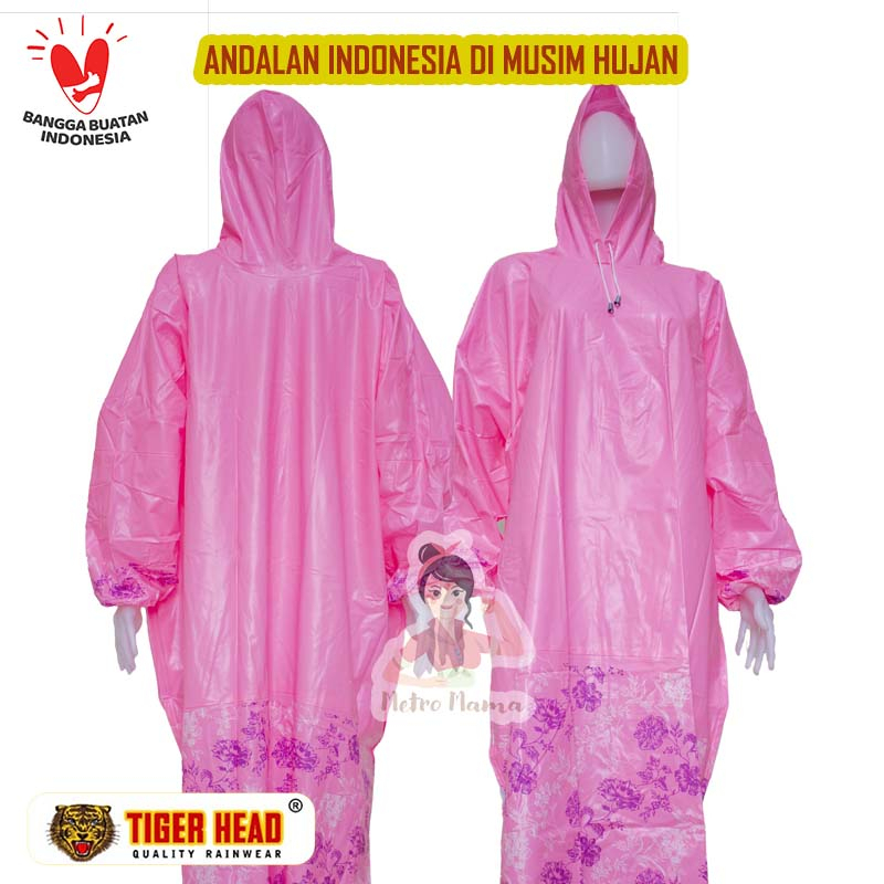 Jas Hujan Muslimah TIGER HEAD GAMIS AISHA 68340 Hijabers