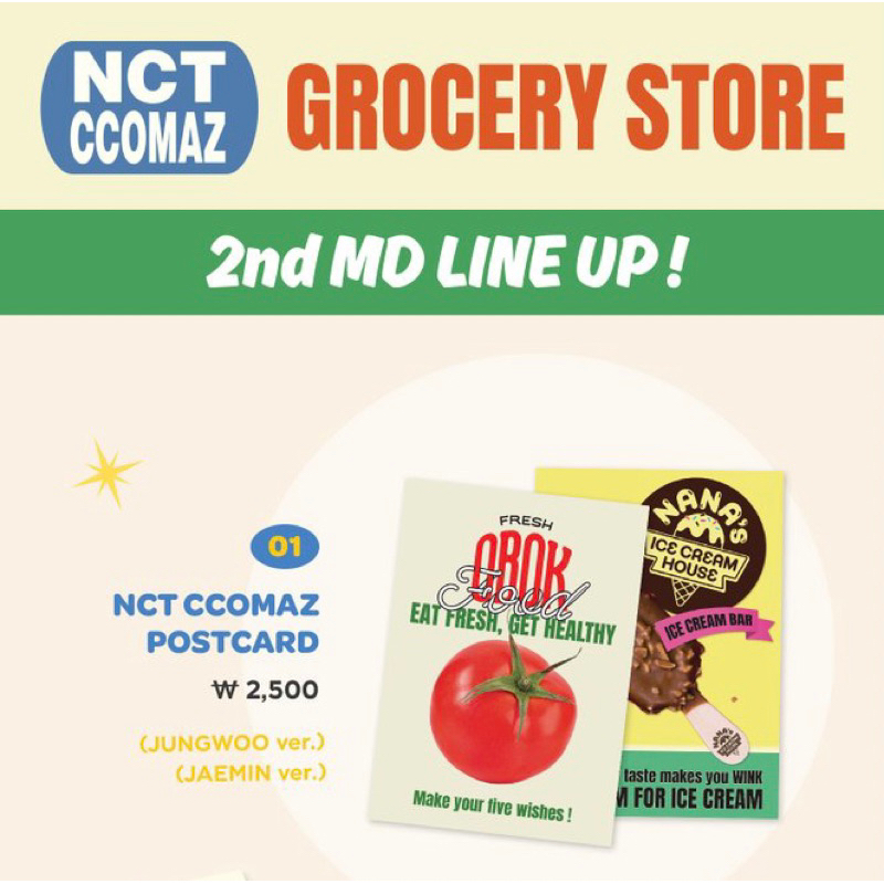 [PO] NCT CCOMAZ GROCERY STORE 2nd MD