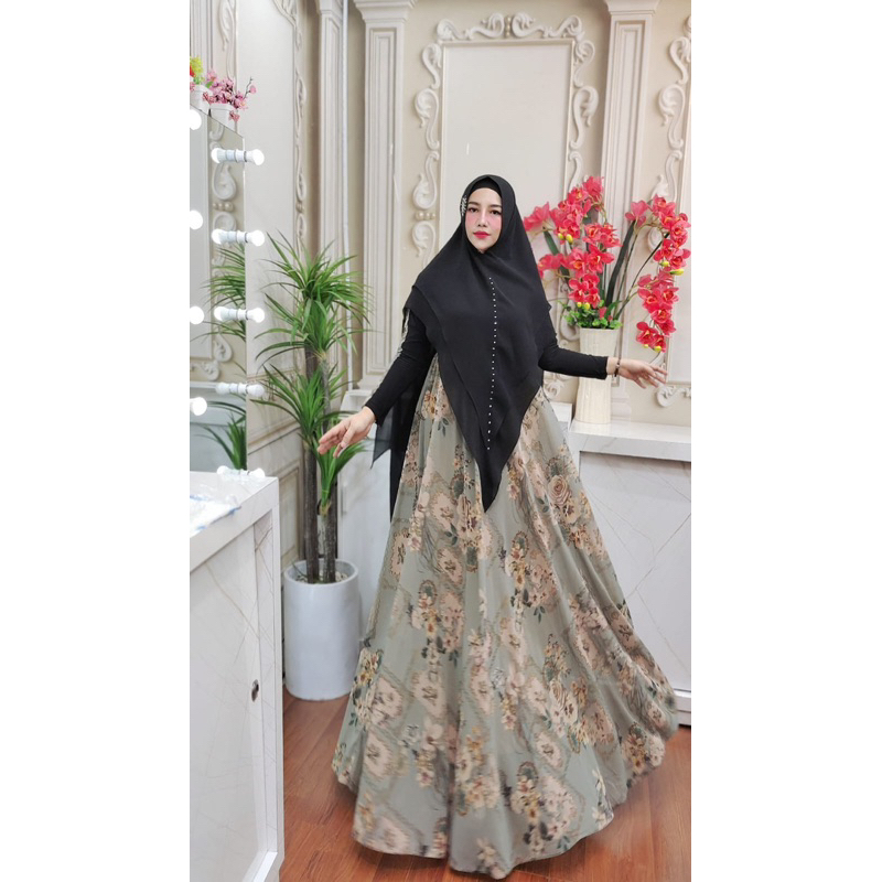LAILA SET GAMIS SYARI PREMIUM ORI FAZZA BOUTIQUE