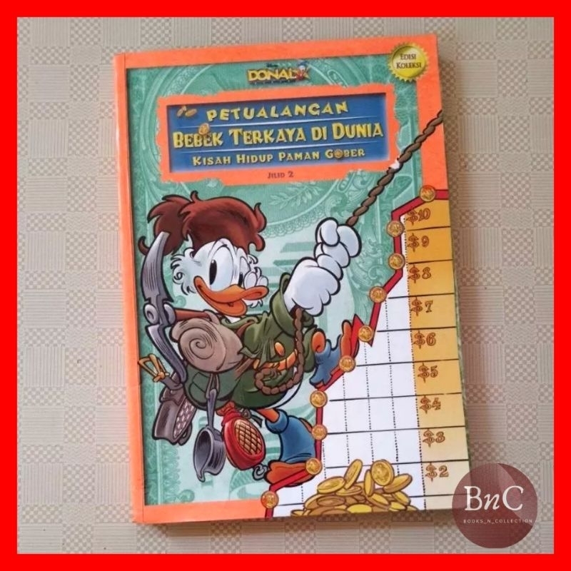 Donal Petualangan Bebek Terkaya di Dunia Kisah hidup paman gober jilid 2 prelove