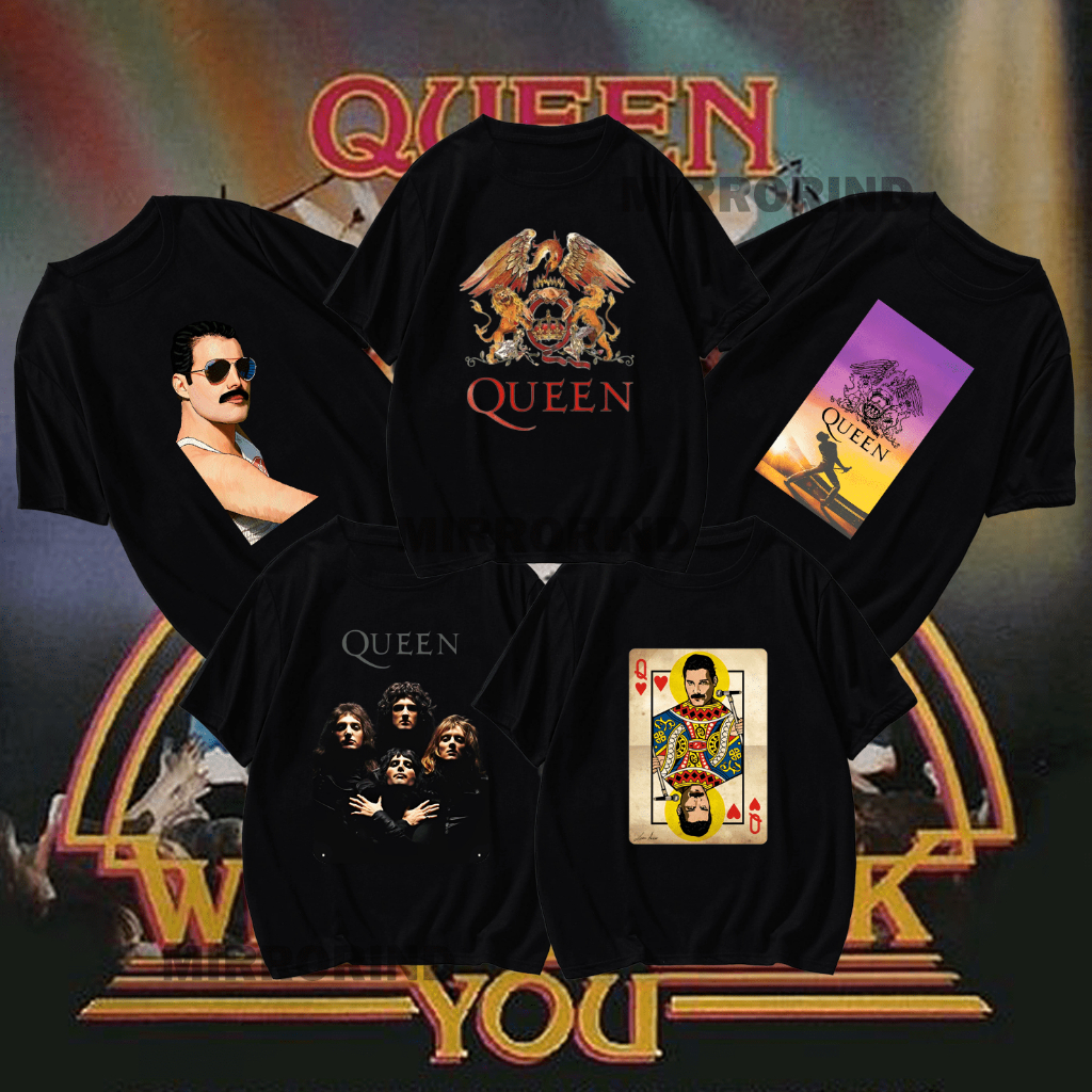 KAOS BAND QUEEN SERIES / KAOS DISTRO PRIA BAND / KAOS MUSIK QUEEN / KAOS BAND ROCK QUEEN THE SERIES