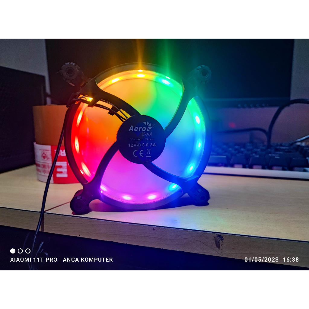 Aerocool Cooler Fan Case Spectro 12 - Fan Casing 12cm RGB