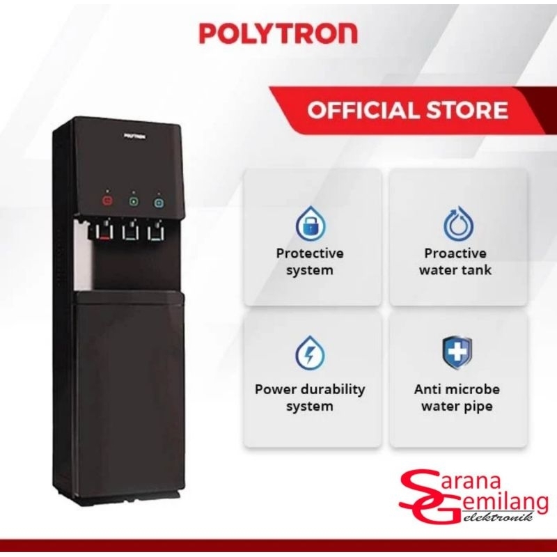 DISPENSER POLYTRON PWC776 DISPENSER STANDING POLYTRON PWC 776 GALON BAWAH