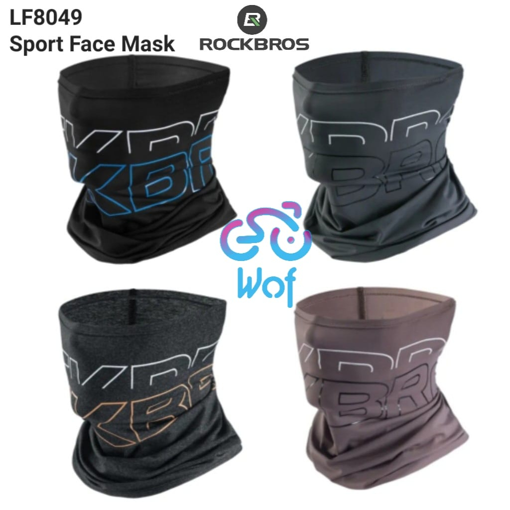 ROCKBROS LF8049 Masker Pelindung Wajah Balaclava Slayer Silk Anti UV Face Mask Outdoor Sport