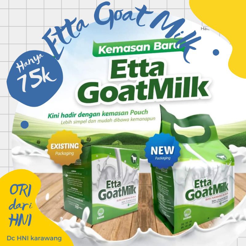 

etta goat milk HNI