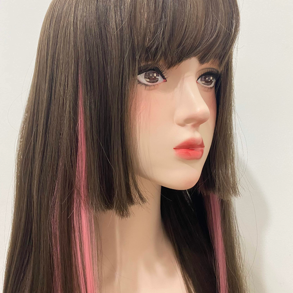 CH0896 full wig korean style hime cut 60-65 cm