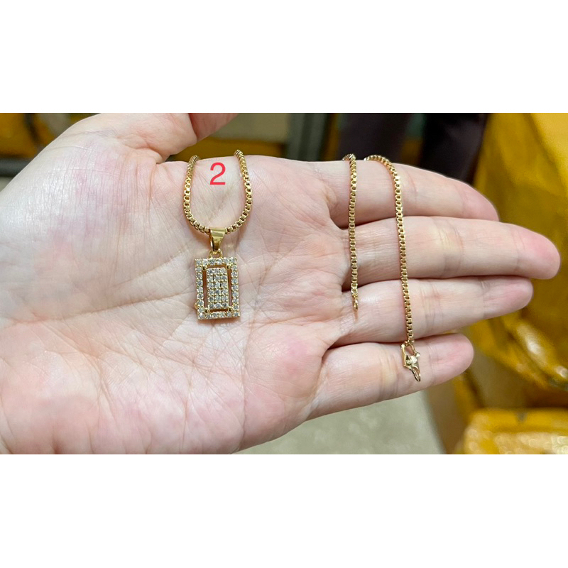 Fifi Fashion Kalung Fashion Liontin Model Perhiasan K0390