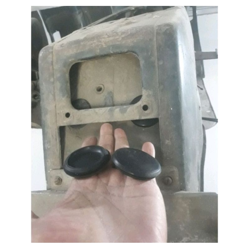 karet penutup lobang buntut vespa excel spakbor lampu belakang vespa excel