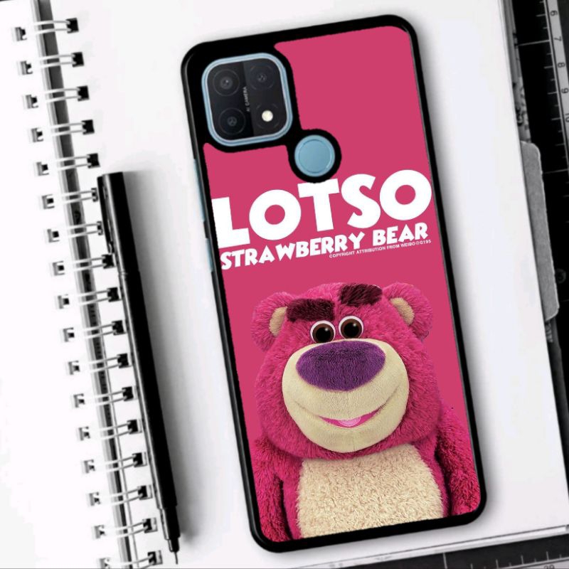 Athan Case Custom [Oppo] A15 / A15s Fashion Aesthetic Animasi [Lotso] Boneka Unik Lucu series