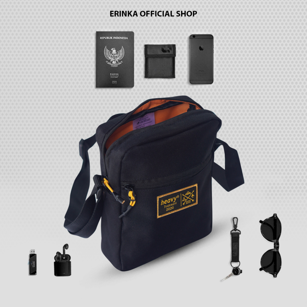 [HEAVY BAG] SLINGBAG ORIGINAL HEAVY. TAS SELEMPANG . SLINGBAG HEAVY . TAS PRIA