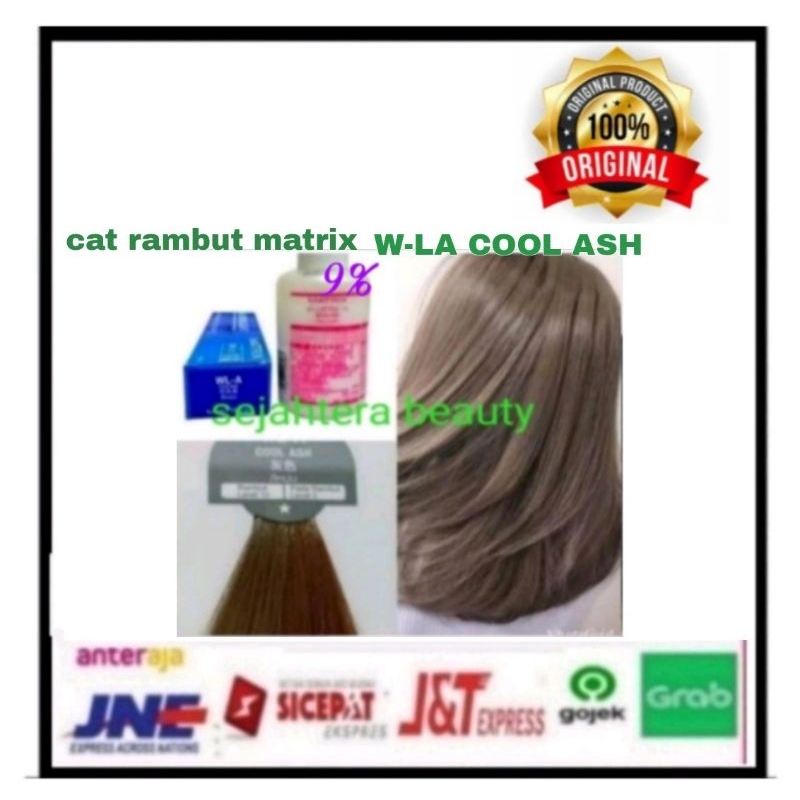cat rambut matrix wonder light  WL-A COOL ASH+ Oxydant/oxidant 135ml