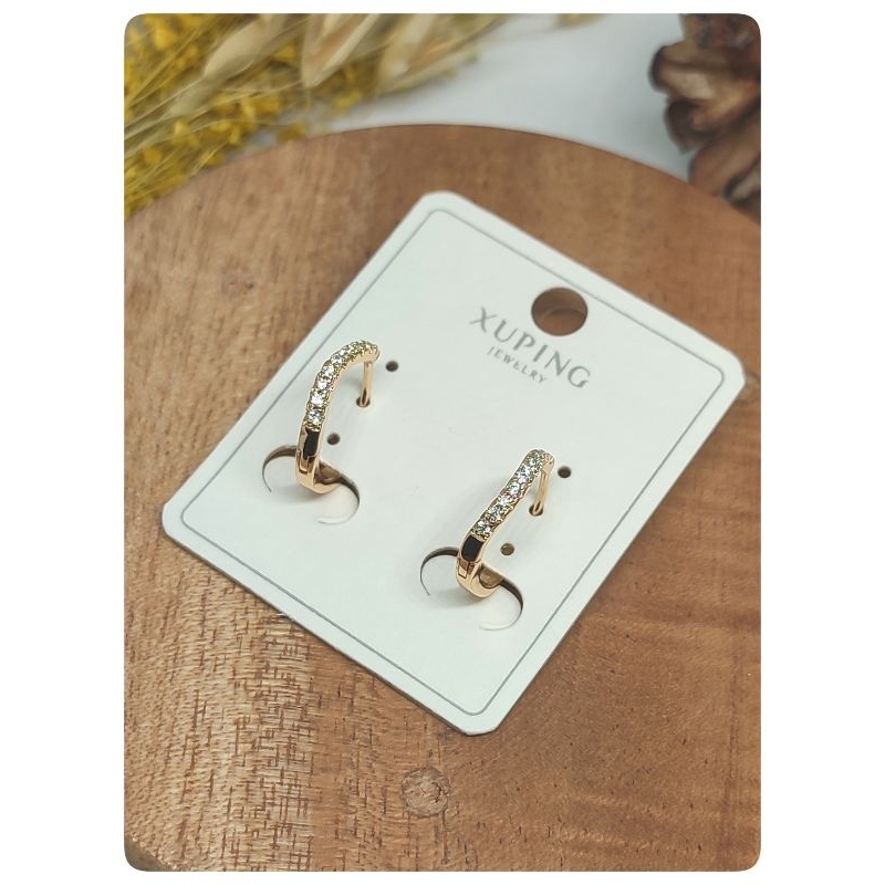 Anting Fashion Wanita Anting Xuping Permata Zirkon