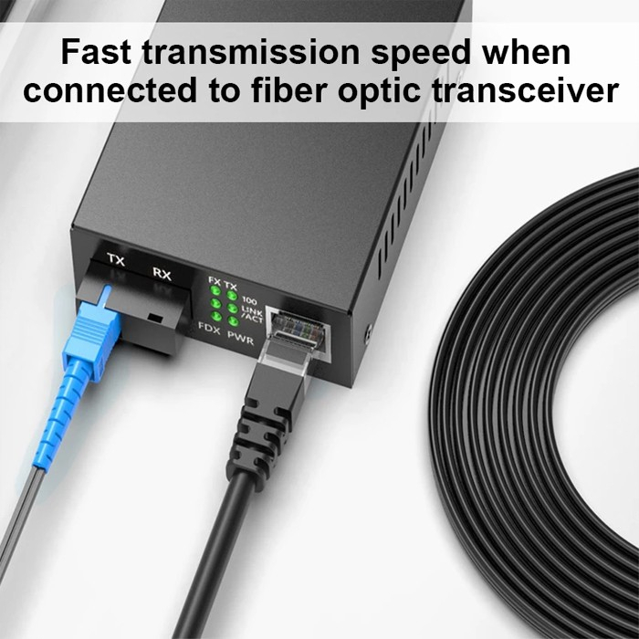 Kabel Ftth Dropcore Precon Fiber Optik 300M Kabel FO SC-SC single mode (black) external / outdoor Netline 300 Meter