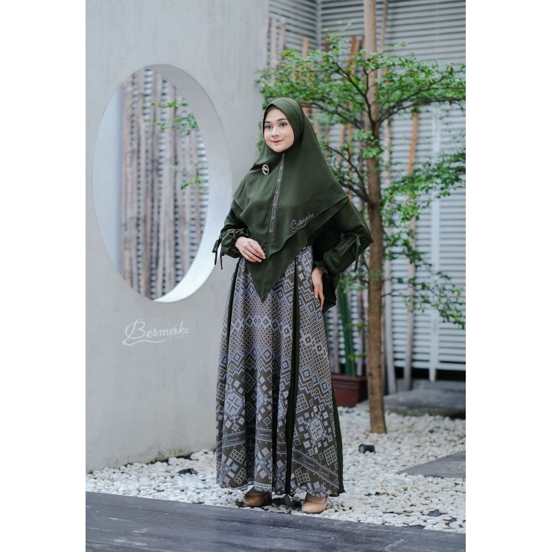 BRAND NEW FAIZA SALSA gamis set original by BERMERKS SYARI