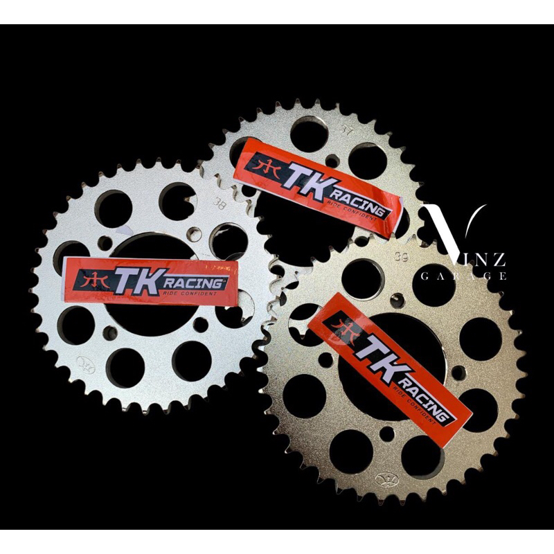 Gear Gir Belakang TK Racing RX King Jupiter 125Z F1ZR Original SSS Ukuran 428 38T 39T Gir Motor Merk