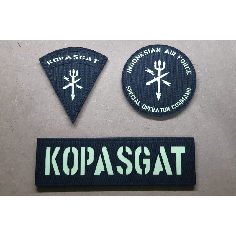 patch laser kopasgat glow in the dark